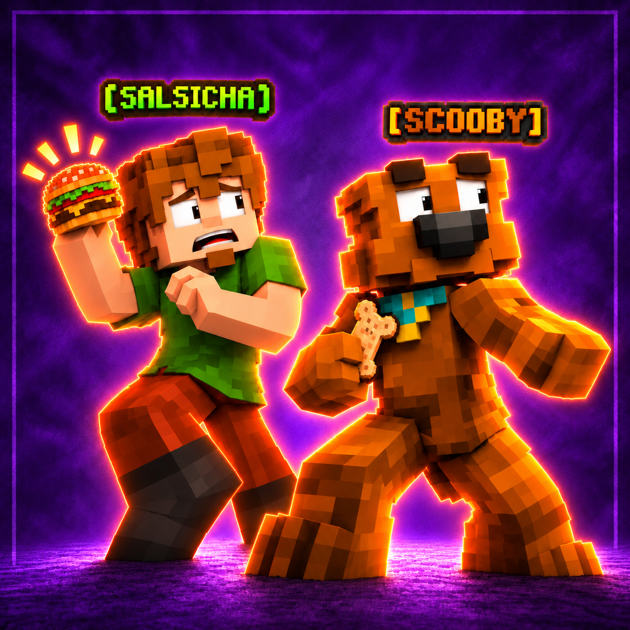 COMBO SCOOBY + SALSICHA (Eternos) + 50K EG
